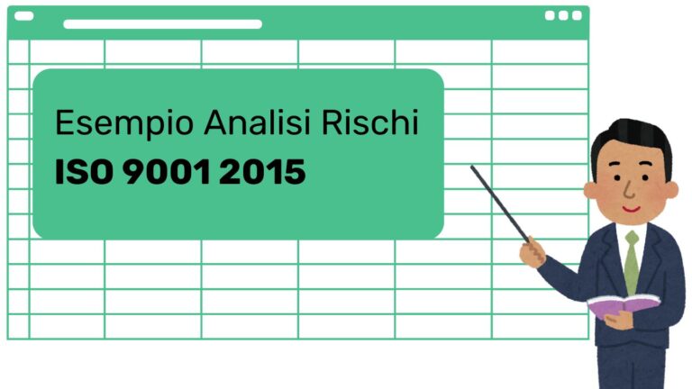 Esempio Analisi Rischi ISO 9001 2015