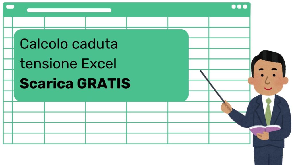 Calcolo caduta tensione Excel Scarica GRATIS