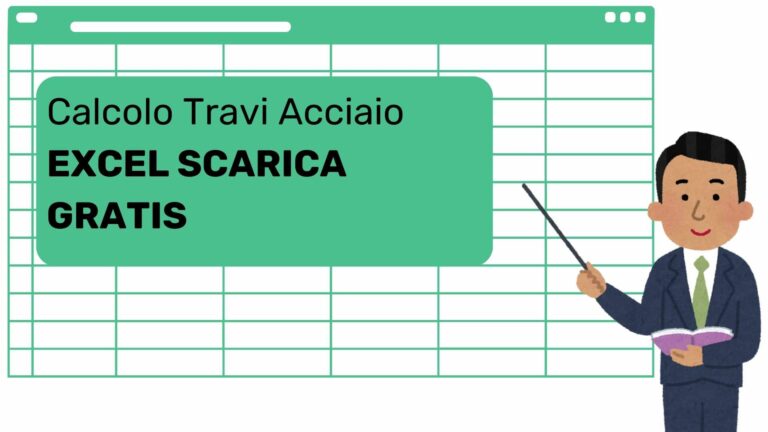 calcolo travi acciaio excel free