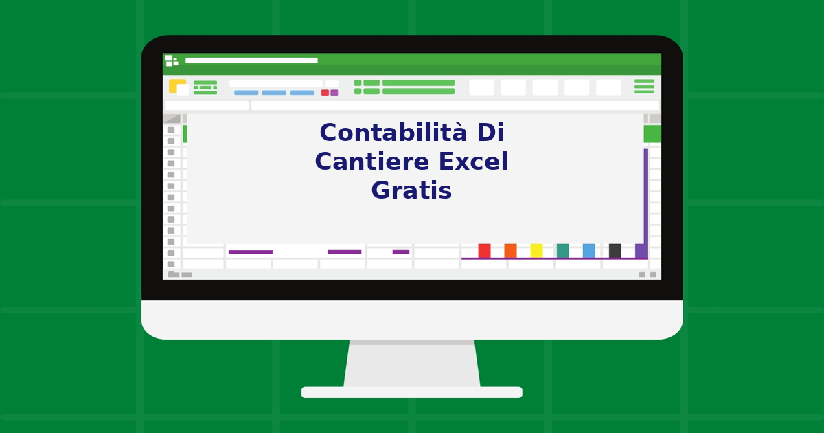 Contabilità di cantiere Excel gratis Contabilità di cantiere Excel gratis