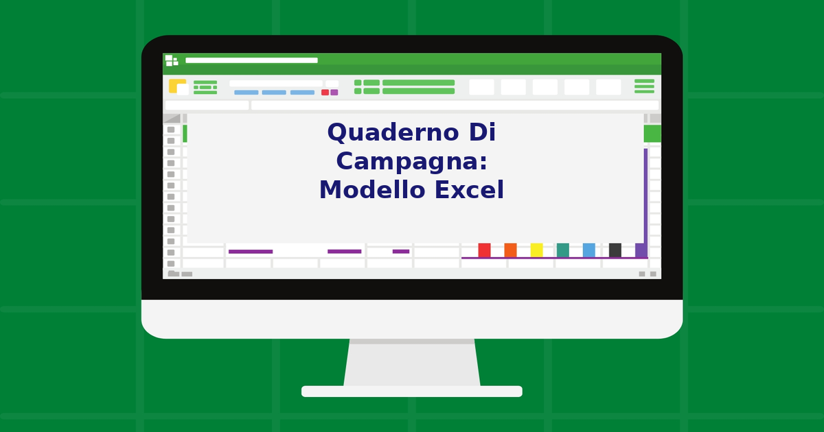 Quaderno di campagna: modello Excel Quaderno di campagna: modello Excel